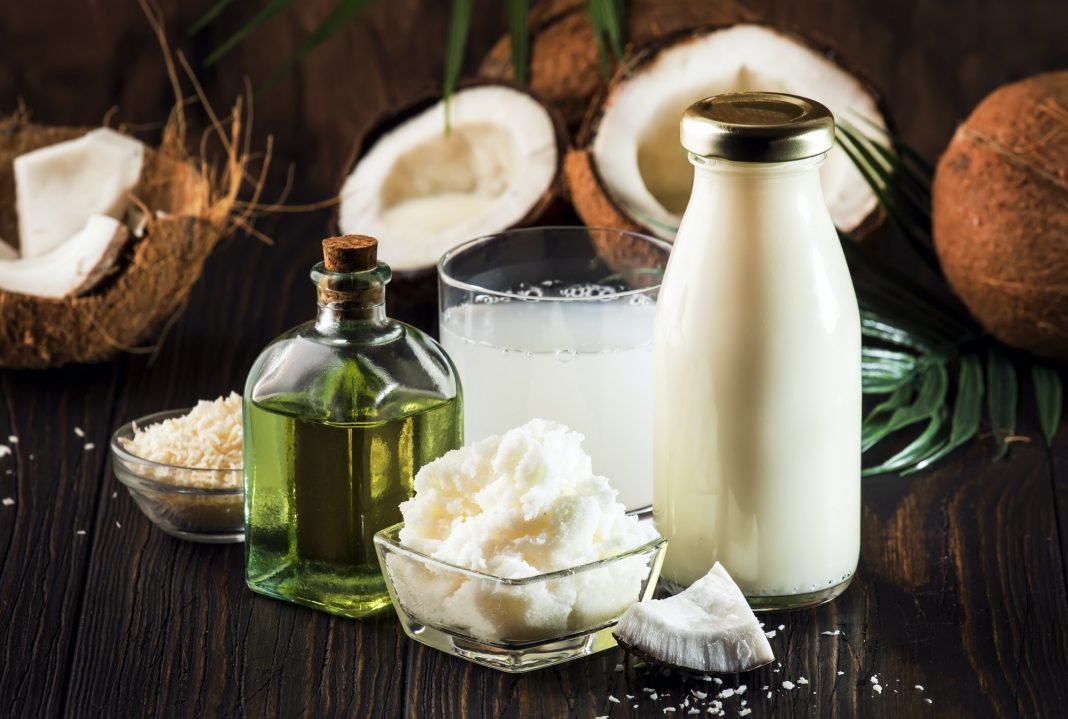 Coconuts products - mct butter, oil, milk, oil, shavings